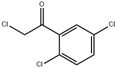 2-chloro-2-5-dichloroacetophenone  Structure