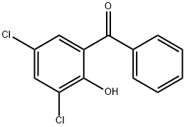 3,5-DICHLORO-2-HYDROXYBENZOPHENONE 구조식 이미지