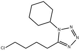 73963-42-5 5-(4-Chlorobutyl)-1-cyclohexanyl tetrazole
