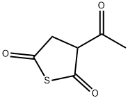 2,5-Thiophenedione, 3-acetyldihydro- (9CI) Structure