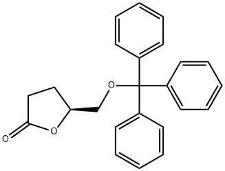 (S)-(+)-GAMMA-(TRITYLOXYMETHYL)-GAMMA-BUTYROLACTONE Structure