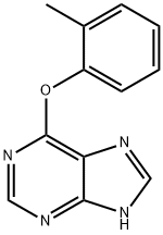 6-(o-Tolyloxy)-1H-purine Structure