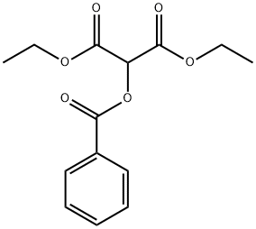 diethyl 2-benzoyloxypropanedioate Structure