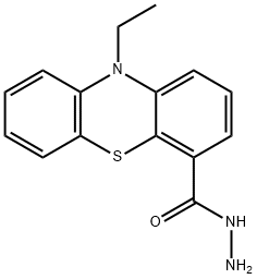 10-Ethylphenothiazine-4-carboxylic acid hydrazide Structure