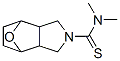 Hexahydro-2-(dimethylthiocarbamoyl)-4,7-epoxyisoindoline Structure