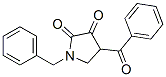4-benzoyl-1-benzyl-pyrrolidine-2,3-dione Structure