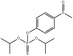 O,O-Bisisopropyl O-(4-(methylsulfinyl)phenyl) phosphorothioate Structure