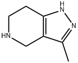 4,5,6,7-tetrahydro-3-methyl-1H-pyrazolo[4,3-c]pyridine Structure