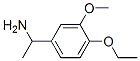 Benzenemethanamine, 4-ethoxy-3-methoxy-alpha-methyl- (9CI) Structure