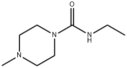 1-피페라진카르복사미드,N-에틸-4-메틸-(9CI) 구조식 이미지