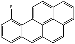 10-fluorobenzo(a)pyrene Structure