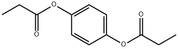 1,4-Dipropionyloxybenzene структурированное изображение