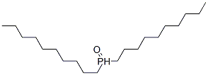 Didecylphosphine oxide Structure