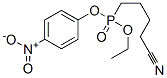 (4-Cyanobutyl)phosphonic acid ethyl 4-nitrophenyl ester Structure