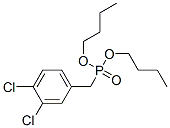 (3,4-Dichlorobenzyl)phosphonic acid dibutyl ester Structure