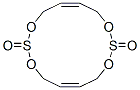 1,6,8,13-Tetraoxa-7,14-dithiacyclotetradeca-3,10-diene 7,14-dioxide Structure