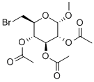METHYL-2,3,4-TRI-O-ACETYL-6-BROMO-6-DEOXY-ALPHA-D-GLUCOPYRANOSIDE 구조식 이미지