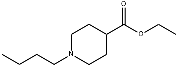 1-Butyl-piperidine-4-carboxylicacidethylester 구조식 이미지