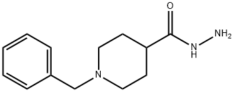 1-BENZYL-PIPERIDINE-4-CARBOXYLIC ACID HYDRAZIDE Structure