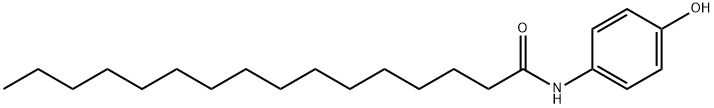 헥사데카나미드,N-(4-히드록시페닐)- 구조식 이미지