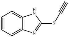 1H-Benzimidazole,  2-(ethynylthio)- Structure