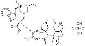 Vinorelbine N'b-Oxide Sulfate Salt Structure