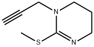 Pyrimidine, 1,4,5,6-tetrahydro-2-(methylthio)-1-(2-propynyl)- (9CI) 구조식 이미지