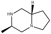 Pyrrolo[1,2-a]pyrazine, octahydro-3-methyl-, (3R,8aS)- (9CI) Structure