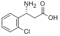 (R)-3-Amino-3-(2-chloro-phenyl)-propionic acid 구조식 이미지