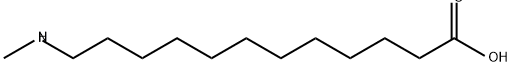 12-(METHYLAMINO)DODECANOIC ACID Structure