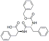 3-페닐-N-[3-페닐-N-[(페닐메톡시)카르보닐]-D-알라닐]-L-알라닌 구조식 이미지
