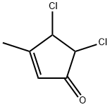 2-Cyclopenten-1-one,  4,5-dichloro-3-methyl- 구조식 이미지