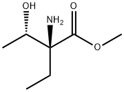 L-Allothreonine,2-ethyl-,methylester(9CI) Structure