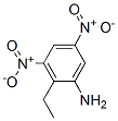 Benzenamine, 2-ethyl-3,5-dinitro- (9CI) Structure