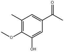 Ethanone, 1-(3-hydroxy-4-methoxy-5-methylphenyl)- (9CI) Structure