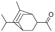 8-isopropyl-6-methylbicyclo[2.2.2]oct-5-en-2-yl methyl ketone Structure