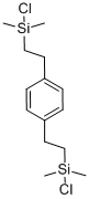 BIS[2-(CHLORODIMETHYLSILYL)ETHYL]BENZENE Structure