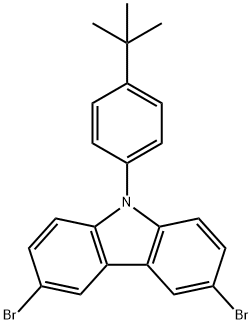 741293-42-5 3,6-Dibromo-9-(4-tert-butyl-phenyl)-9H-carbazole