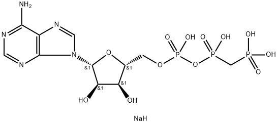 ADENYLYLMETHYLENEDIPHOSPHONATE SODIUM SALT Structure