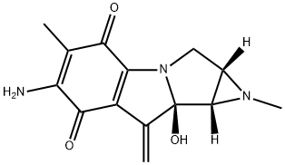 7-amino-10-decarbamoyloxy-9-dehydro-7-demethoxymitomycin B Structure