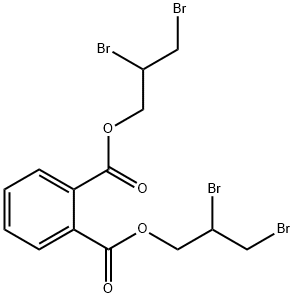 bis(2,3-dibromopropyl) phthalate Structure