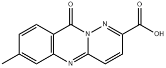 10H-Pyridazino[6,1-b]quinazoline-2-carboxylic acid, 7-methyl-10-oxo- Structure