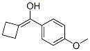벤젠메탄올,알파-사이클로부틸리덴-4-메톡시-(9CI) 구조식 이미지