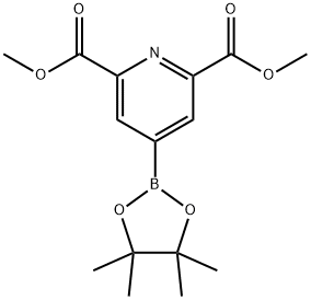 741709-66-0 DIMETHYL 4-(4,4,5,5-TETRAMETHYL-1,3,2-DIOXABOROLAN-2-YL)PYRIDINE-2,6-DICARBOXYLATE