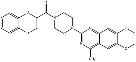 Doxazosin 구조식 이미지