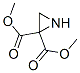 3,3-Diaziridinedicarboxylicacid,1-methyl-,monomethylester,(1alpha,2beta,3alpha)-(9CI) 구조식 이미지