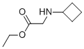 Glycine, N-cyclobutyl-, ethyl ester (9CI) Structure