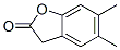 2(3H)-Benzofuranone,  5,6-dimethyl- Structure