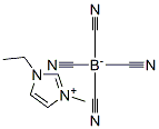 1-에틸-3-메틸이미다졸륨테트라시아노보레이트 구조식 이미지