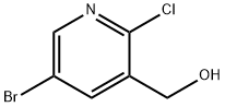 (5-BROMO-2-CHLORO-PYRIDIN-3-YL)-메탄올 구조식 이미지